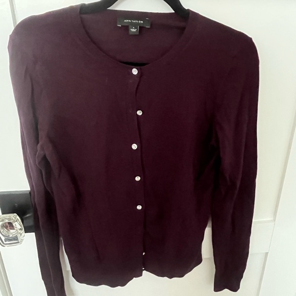 Ann Taylor Sweaters - Ann Taylor Women's Plum Sweater
